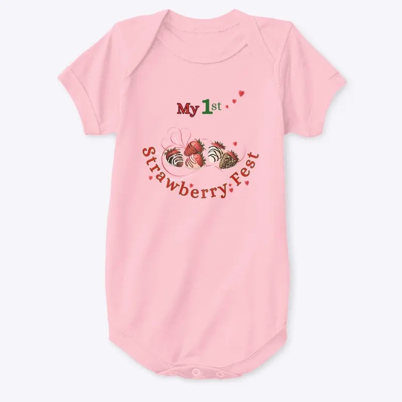 My 1st Strawberry Fest ​DESIGN 6 Onesie