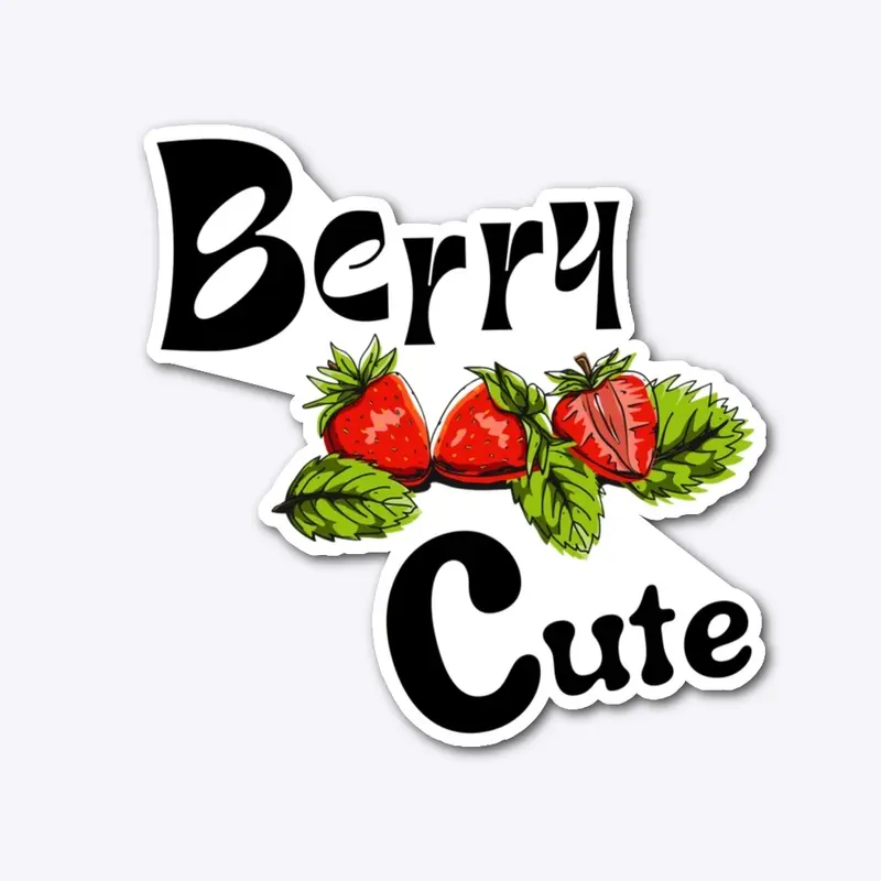 ​Berry Cute Die Cut Stickers (5)